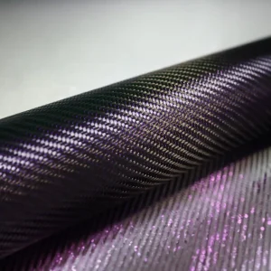 Kolfiberväv 240g WireMix Purple 3K Roll