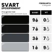 epoxipigment svart färgkarta
