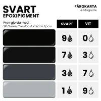 epoxipigment svart färgkarta